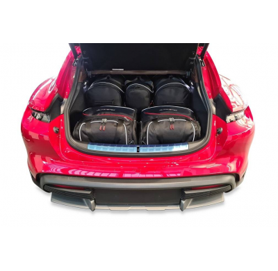 MALETAS ESPECIFICAS PARA PORSCHE TAYCAN TURISMO 2021+ CONJUNTO DE BOLSAS DE COCHE 5 UNIDADES