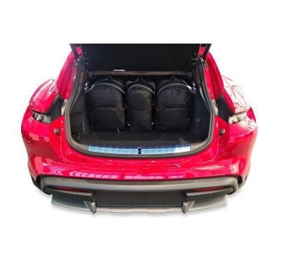 MALETAS ESPECIFICAS PARA PORSCHE TAYCAN TURISMO 2021+ CONJUNTO DE BOLSAS DE COCHE 5 UNIDADES