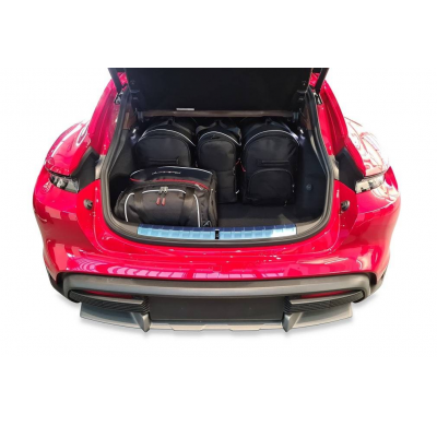 MALETAS ESPECIFICAS PARA PORSCHE TAYCAN TURISMO 2021+ CONJUNTO DE BOLSAS DE COCHE 5 UNIDADES