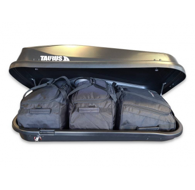 COFRE DE TECHO KJUST BOLSAS SET 3PZS PARA TAURUS EASY 320