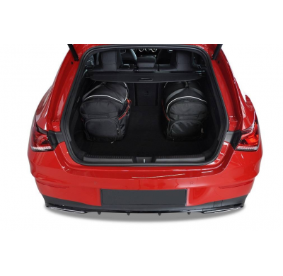 MALETAS ESPECIFICAS PARA MERCEDES-BENZ CLA SHOOTING BRAKE PHEV 2020+ CONJUNTO DE BOLSAS DE COCHE 5 UNIDADES
