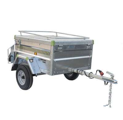 Remolque Doñana Perros Con Tapa Metálica Serie 2000 - Remolque De Carga Galvanizado