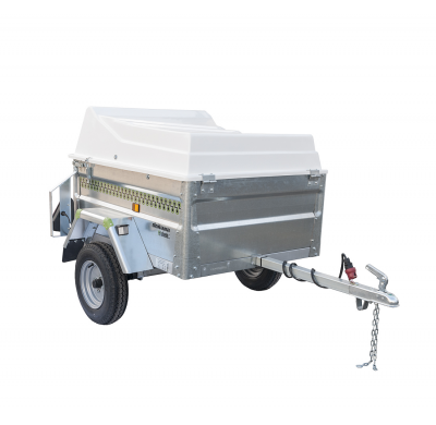 Remolque Doñana Perros Con Tapa Poliéster  Serie 2000 - Remolque De Carga Galvanizado