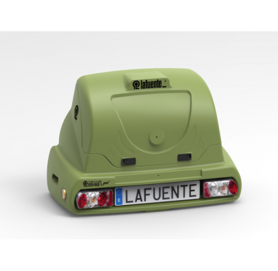 Porta Cargas Trans-Self (Verde) Polietileno Serie Transbag 1100 X 600 X 750 Mm. | 80 Kg.