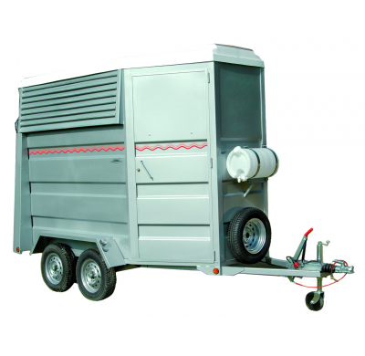 Remolque Ecuestre 2 Caballos 1.600 Kg (Chapa) Serie Ecuestre Y Plataformas - Remolques Para Caballos