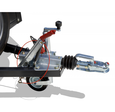 Remolque Veleta (Con Freno De Inercia) Serie 2000 - Remolque De Carga Galvanizado
