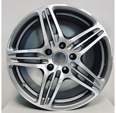 Llanta Replica Porsche  458 Youngtimer  8,0x18  5x130  Et 50  71,6 Anthracite Polished
