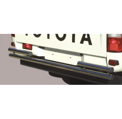 Defensa Trasera Acero Inox Diametro 63 Toyota Hi Lux 2.5 Td 02/05