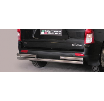 Paragolpes Trasero Acero Inox Ssangyong Actyon Sports 12> Diametro 63  Misutonida