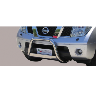 Defensa Delantera Acero Inox Nissan Pathfinder 05/11 Diametro 63 Homologada