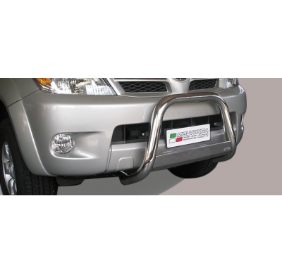 Defensa Delantera Acero Inox Toyota Hi Lux 06/11 Diametro 63 Homologada
