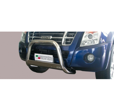 Defensa Delantera Acero Inox Isuzu D-Max D.C. 07/12 Diametro 63 Homologada