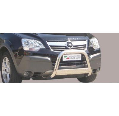 Defensa Delantera Acero Inox Opel Antara 07/11 Diametro 63 Homologada