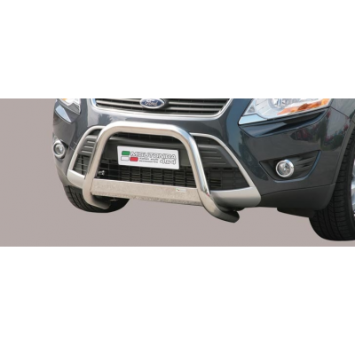 Defensa Delantera Acero Inox Ford Kuga 08> Diametro 63 Homologada