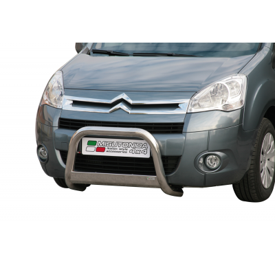 Defensa Delantera Acero Inox Citroen Berlingo 08> Diametro 63 Homologada