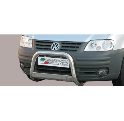 Defensa Delantera Acero Inox Vw Caddy 04/11 Diametro 63 Homologada