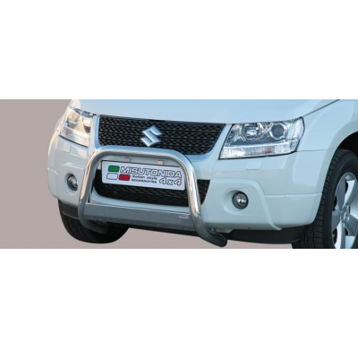 Defensa Delantera Acero Inox Suzuki Grand Vitara 09> Diametro 63 Homologada