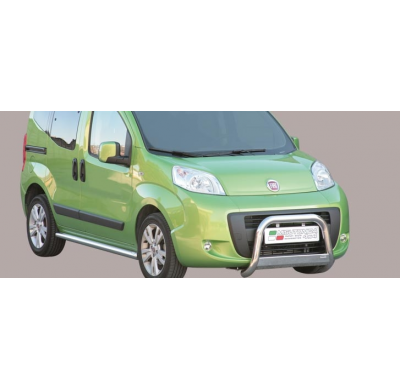 Defensa Delantera Acero Inox Fiat Fiorino 08> Diametro 63 Homologada