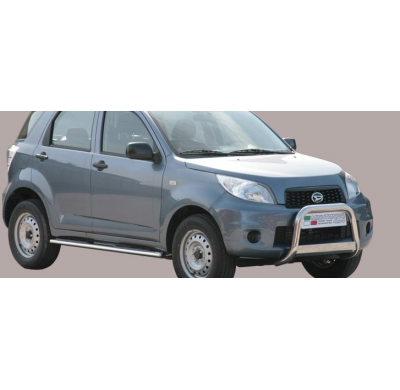 Defensa Delantera Acero Inox Daihatsu Terios 09 > Diametro 63 Homologada