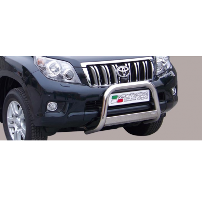 Defensa Delantera Acero Inox Toyota Land Cruiser 150 09> Diametro 63 Homologada