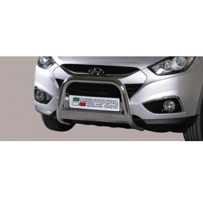 Defensa Delantera Acero Inox Hyundai Ix 35 Diametro 63 Homologada