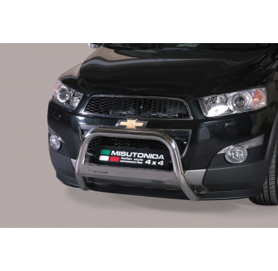 Defensa Delantera Acero Inox Chevrolet Captiva 11> Diametro 63 Homologada
