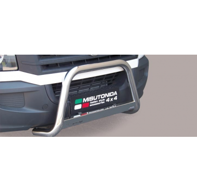 Defensa Delantera Acero Inox Vw Crafter 2011-2016 Diametro 63 Homologada