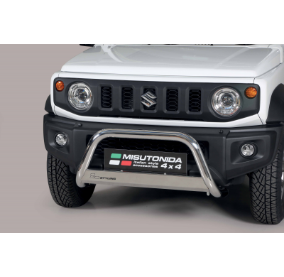Defensa Delantera Inox Suzuki Jimny 2018> ø 63 Homologada - Ec Bar