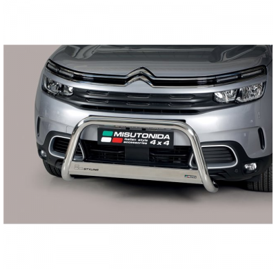 Defensa Delantera Inox Citroën C5 Aircross 2019> ø 63 Homologada - Ec Bar