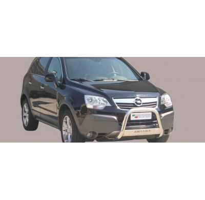 Defensa Delantera Acero Inox Opel Antara 07/11 Diametro 63 Homologada