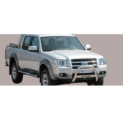 Defensa Delantera Acero Inox Ford Ranger 07/09 Diametro 63 Homologada