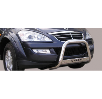 Defensa Delantera Acero Inox Ssangyong  Kyron 07> Diametro 63 Homologada