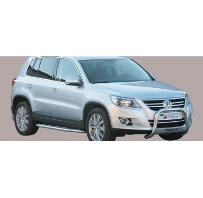Defensa Delantera Acero Inox Vw Tiguan Sport & Style/ Trend & Fun 08/11 Diametro 63 Homologada