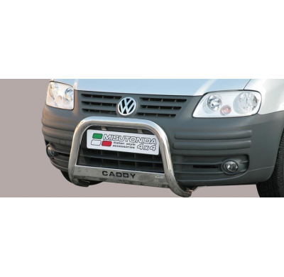 Defensa Delantera Acero Inox Vw Caddy 04/11 Diametro 63 Homologada