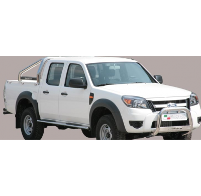 Defensa Delantera Acero Inox Ford Ranger 09/11 Diametro 63 Homologada