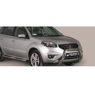 Defensa Delantera Acero Inox Renault Koleos 11> Diametro 76 Homologada