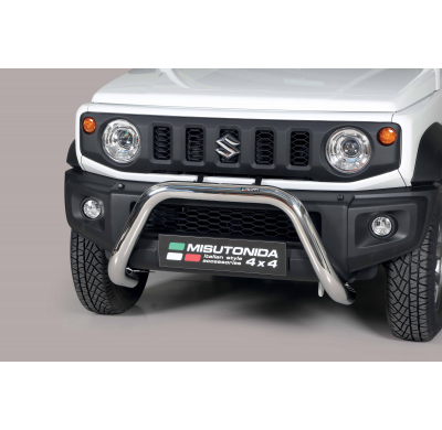 Defensa Delantera Inox Suzuki Jimny 2018> ø 76 Homologada - Ec Bar