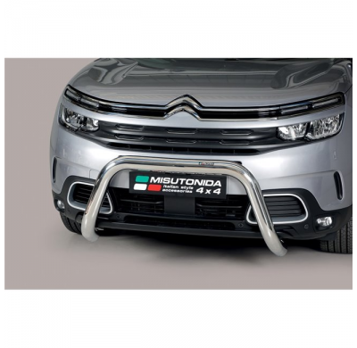 Defensa Delantera Inox Citroën C5 Aircross 2019> ø 76 Homologada - Ec Bar