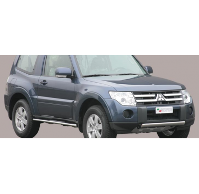 Defensa Delantera Acero Inox  Pajero 07>