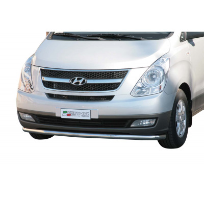 Defensa Delantera Acero Inox Hyundai H1 08> (With Stainless Steel Cap)