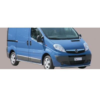 Defensa Delantera Acero Inox Opel Vivaro 08> (With Stainless Steel Cap)