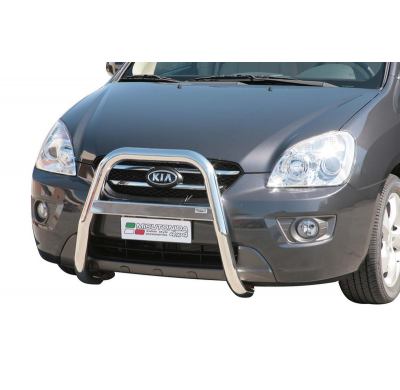 Defensa Delantera Acero Inox Kia Carens 08>