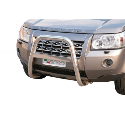 Defensa Delantera Acero Inox Land Rover Freelander 2 08>