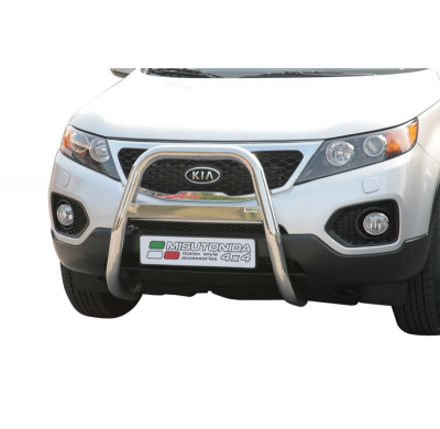 Defensa Delantera Acero Inox Kia Sorento 09>