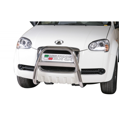 Defensa Delantera Acero Inox Great Wall Wingle S.C. 10/11