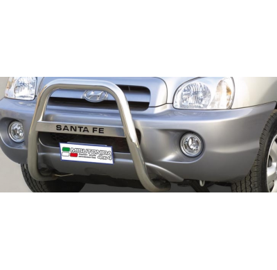 Defensa Delantera Acero Inox Hyundai Santa Fe 00/06
