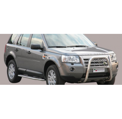 Defensa Delantera Acero Inox Land Rover Freelander 2 08>