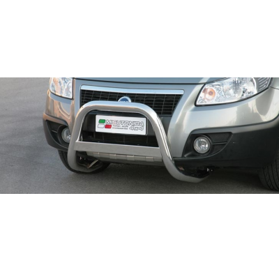 Defensa Delantera Acero Inox Fiat Sedici 06>