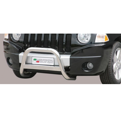 Defensa Delantera Acero Inox Jeep Compass 07/10