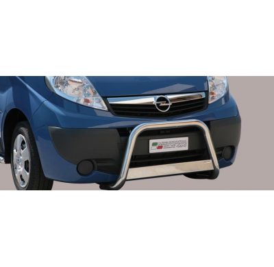 Defensa Delantera Acero Inox Opel Vivaro 08>